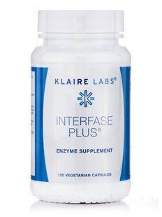 Ферментный препарат Klaire Labs (Interfase Plus) 120 вегетарианских капсул купить в Киеве и Украине