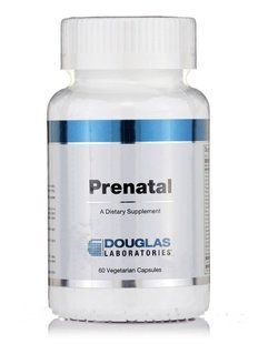 Пренатальные витамины Douglas Laboratories (Prenatal) 60 вегетарианских капсул купить в Киеве и Украине