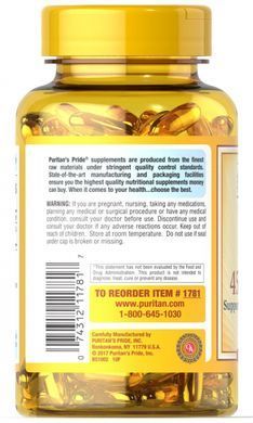 Витамин Е Puritan's Pride (Vitamin E) 1000 МЕ 100 капсул купить в Киеве и Украине
