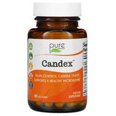 Протикандидозні ферменти, Candex, Pure Essence, 40 капсул