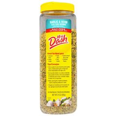 Смесь приправ с чесноком и травами без соли Mrs. Dash (Seasoning Blend) 595 г купить в Киеве и Украине