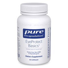 Витамины для защиты глаз Pure Encapsulations (EyeProtect Basics) 60 капсул купить в Киеве и Украине
