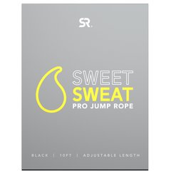 Скакалка для тренировок черного цвета Sports Research (Jump Rope) 1шт купить в Киеве и Украине