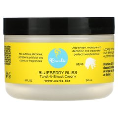 Curls, Blueberry Bliss, крем Twist-N-Shout, 8 рідких унцій (240 мл)