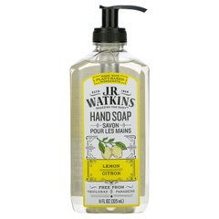 Натуральное мыло для рук, Лимон, J R Watkins, 11 жидких унций (325 мл) купить в Киеве и Украине