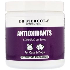 Антиоксиданти, для кішок і собак, Dr Mercola, 135 г