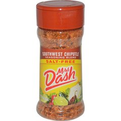 Суміш приправ з перцем халапеньо без солі Mrs. Dash (Southwest Chipotle Seasoning) 71 г