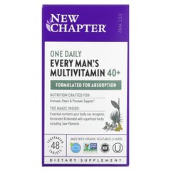 Мультивитаминный комплекс для мужчин 40+ New Chapter (One daily multi) 48 таблеток купить в Киеве и Украине