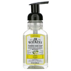 JR Watkins, Пенное мыло для рук, лимон, 9 жидких унций (266 мл) купить в Киеве и Украине