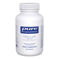 Экстракт оливкового листа Pure Encapsulations (Olive Leaf Extract) 120 капсул купить в Киеве и Украине