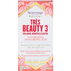Формула красоты, Tres Beauty 3, ReserveAge Nutrition, 90 капсул купить в Киеве и Украине