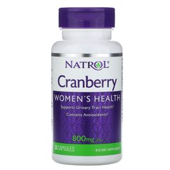 Журавлина екстракт Natrol (Cranberry) 800 мг 30 капсул