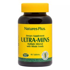 Хелатный комплекс мультиминералов Nature's Plus (Ultra-Mins) 90 таблеток купить в Киеве и Украине