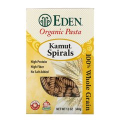 Спиральки Камут Eden Foods (Kamut Spirals) 340 г купить в Киеве и Украине