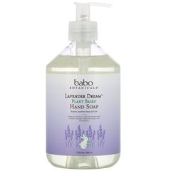 Babo Botanicals, Lavender Dream, мыло для рук на растительной основе, 17,5 жидких унций (520 мл) купить в Киеве и Украине