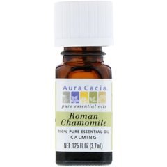 Эфирное масло римской ромашки Aura Cacia (Roman Chamomile) 3,7 мл купить в Киеве и Украине