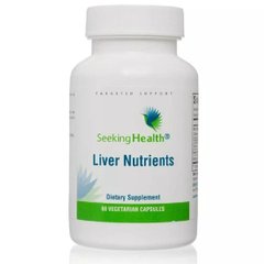 Поживні речовини для печінки Seeking Health (Liver Nutrients) 60 вегетаріанських капсул