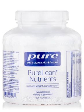 Вітаміни для контролю ваги Pure Encapsulations (PureLean Nutrients) 180 капсул