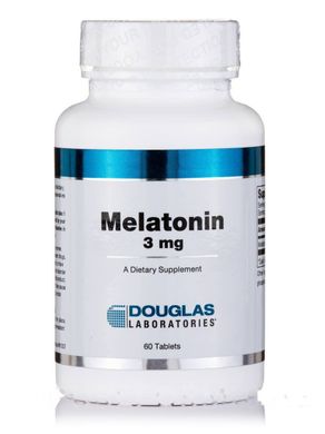 Мелатонін Douglas Laboratories (Melatonin) 3 мг 60 таблеток