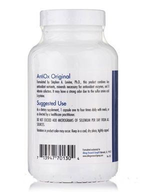 AntiOx Original, Allergy Research Group, 120 vegetarian capsules