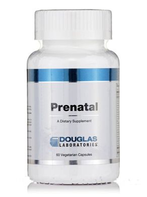 Пренатальні вітаміни Douglas Laboratories (Prenatal) 60 вегетаріанських капсул