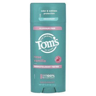 Tom's of Maine, Aluminum Free Deodorant, Rose Vanilla, 3.25 oz (92 g) купить в Киеве и Украине