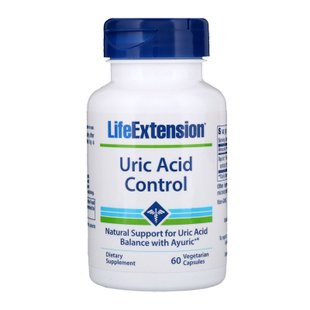 Контроль мочевой кислоты Life Extension (Uric Acid Control) 60 капсул купить в Киеве и Украине