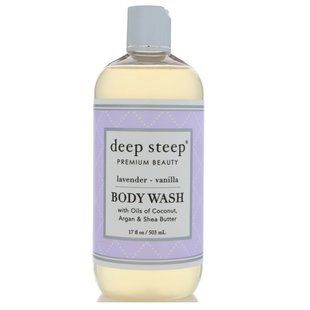 Гель для душа, лаванда и ваниль, Deep Steep, 503 мл купить в Киеве и Украине