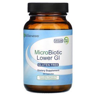 Nutra BioGenesis, MicroBiotic Lower GI, 30 Capsules купить в Киеве и Украине