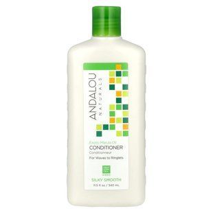 Кондиціонер для кучерявого волосся з маслом марули Andalou Naturals (Conditioner) 340 мл