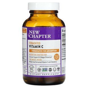 Ферментированный витамин С New Chapter (Fermented Vitamin C) 60 таблеток купить в Киеве и Украине