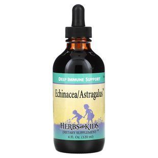 Herbs for Kids, Echinacea/Astragalus, Alcohol Free, 4 fl oz (120 ml) купить в Киеве и Украине