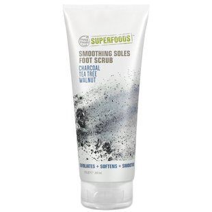 Petal Fresh, скраб для ніг, вугілля, чайне дерево та волоський горіх, 200 мл (7 рідк. унцій)