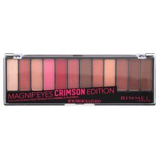Rimmel London, Magnif'Eyes, Eye Contouring Palette, 007 Crimson Edition, 0.5 oz (14.2 g) купить в Киеве и Украине