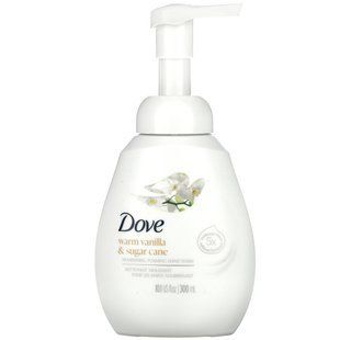 Dove, Питательная пенка для мытья рук, с теплой ванилью и сахарным тростником, 300 мл (10,1 жидк. Унции) купить в Киеве и Украине
