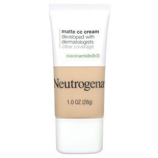 Neutrogena, Matte CC Cream, Porcelain 2.0, 1 oz (28 g)