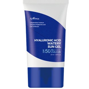 Гель солнцезащитный увлажняющий Isntree (Hyaluronic Acid Watery Sun Gel SPF 50+ PA++++) 50 мл купить в Киеве и Украине