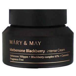 Mary & May, Idebenone Blackberry Intense Cream, 2.46 oz (70 g) купить в Киеве и Украине