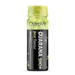 Гуарана, смак грушы, GUARANA SHOT, pear flavour, OstroVit, 80 мл купить в Киеве и Украине