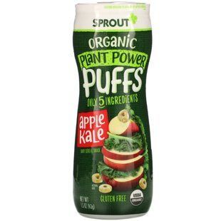 Кульки з кіноа, яблуко і капуста, Sprout Organic, 1,5 унції (43 г)