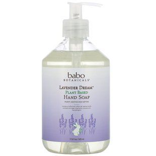 Babo Botanicals, Lavender Dream, мыло для рук на растительной основе, 17,5 жидких унций (520 мл) купить в Киеве и Украине