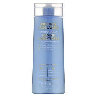 Giovanni, Biotin & Collagen Strengthening Leave-In Conditioner, 8.5 fl oz (250 ml) купить в Киеве и Украине