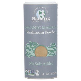 Natierra, Organic Maitake Mushroom Powder Shaker, 1.8 oz (51 g)