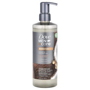 Dove, Men + Care, 2-in-1 Shampoo + Conditioner, Ginger & Coconut Oil, 17.5 fl oz (517 ml) купить в Киеве и Украине