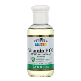 Витамин Е 21st Century (Vitamin E Oil) 30000 МЕ 74 мл купить в Киеве и Украине