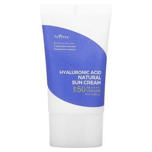ISNtree, Hyaluronic Acid Natural Sun Cream, SPF 50+ PA++++, 1.69 fl oz (50 ml) купить в Киеве и Украине
