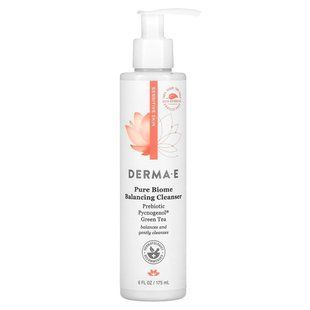 DERMA E, Pure Biome Balancing Cleanser, 6 fl oz (175 ml)
