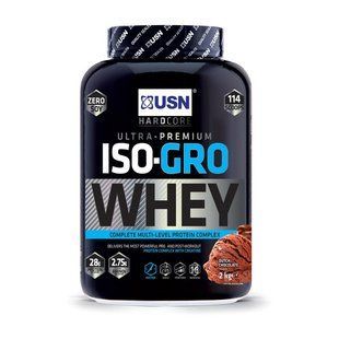 Iso-Gro Whey USN 2 kg dutch chocolate купить в Киеве и Украине