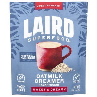 Laird Superfood, Oatmilk Creamer + Adaptogens, Sweet & Creamy, 8 oz (227 g) купить в Киеве и Украине