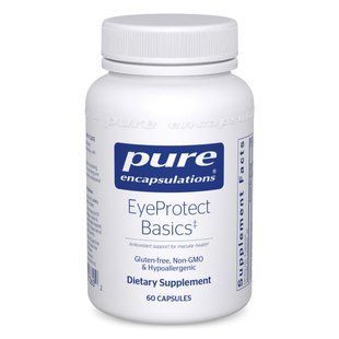 Vitamins for eye protection Pure Encapsulations (EyeProtect Basics) 60 capsules